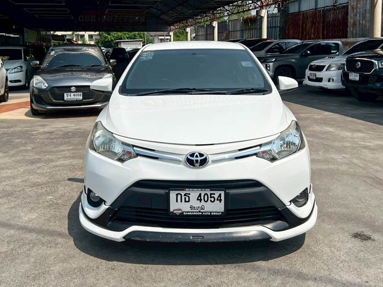 Toyota Vios 2014 1.5 J Sedan เบนซิน ไม่ติดแก๊ส เกียร์อัตโนมัติ ขาว รูปที่ 2