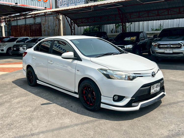 Toyota Vios 2014 1.5 J Sedan เบนซิน ไม่ติดแก๊ส เกียร์อัตโนมัติ ขาว รูปที่ 3
