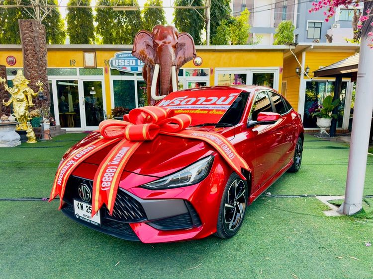 MG MG5 2025 1.5 X Sedan เบนซิน ไม่ติดแก๊ส เกียร์อัตโนมัติ แดง รูปที่ 2