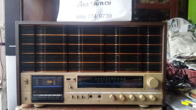ธานินทร์ TCR-3324 สภาพสวย ตัวหนังสือชัด ใช้ขยายได้ FM AM รับได้ รูปที่ 2