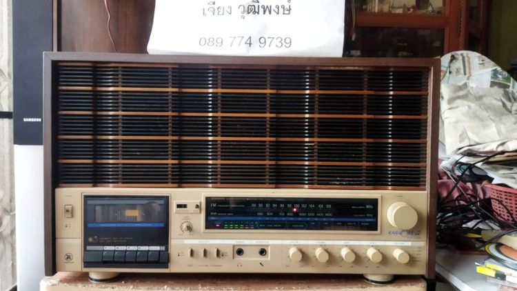 ธานินทร์ TCR-3324 สภาพสวย ตัวหนังสือชัด ใช้ขยายได้ FM AM รับได้