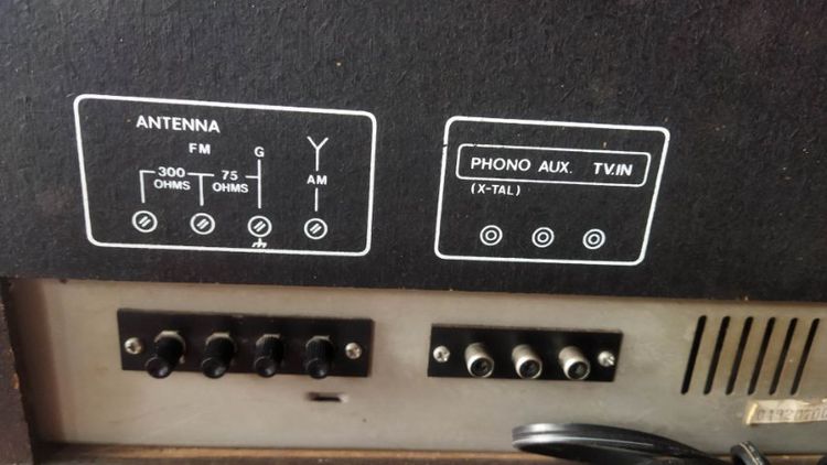 ธานินทร์ TCR-3324 สภาพสวย ตัวหนังสือชัด ใช้ขยายได้ FM AM รับได้ รูปที่ 8