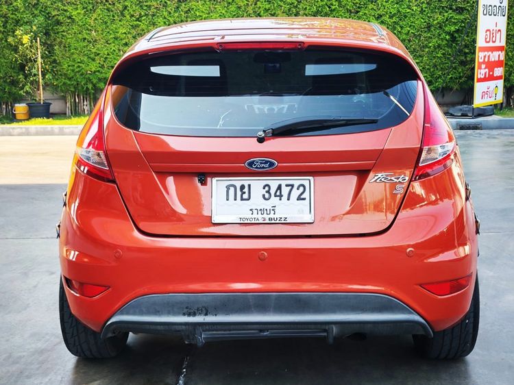 Ford Fiesta 2012 1.5 Sport Sedan เบนซิน ไม่ติดแก๊ส เกียร์อัตโนมัติ ส้ม รูปที่ 4