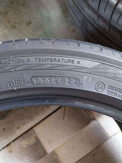 Yokohama advance  db v552 ขนาด 225 45 r19 ใช้น้อย 22,000 km ปียาง 2822 ขาย 3,500 B รูปที่ 4