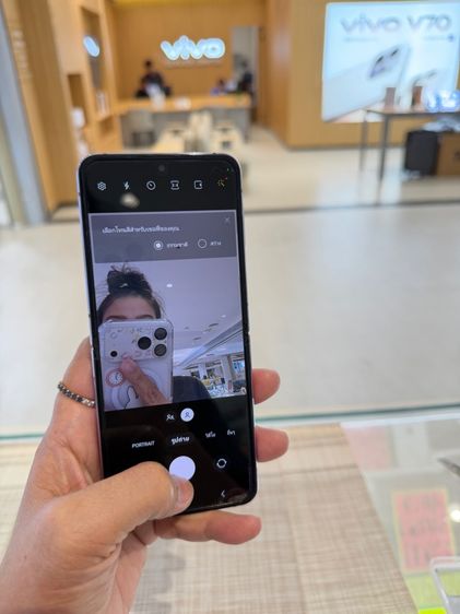 Samsung Flip4 256gb เครื่องนอก ตำหนิแพรจอมีปัญหา รูปที่ 9