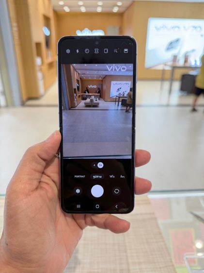 Samsung Flip4 256gb เครื่องนอก ตำหนิแพรจอมีปัญหา รูปที่ 8