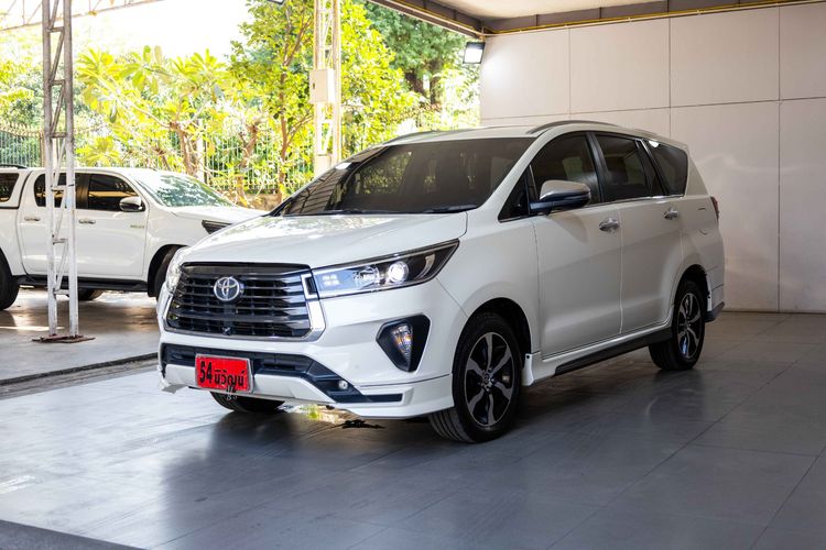 Toyota Innova 2021 2.8 Crysta Premium Utility-car ดีเซล ไม่ติดแก๊ส เกียร์อัตโนมัติ ขาว รูปที่ 3