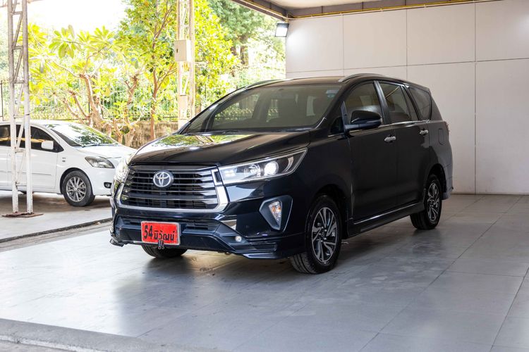 Toyota Innova 2021 2.8 Crysta Utility-car ดีเซล ไม่ติดแก๊ส เกียร์อัตโนมัติ ดำ รูปที่ 3