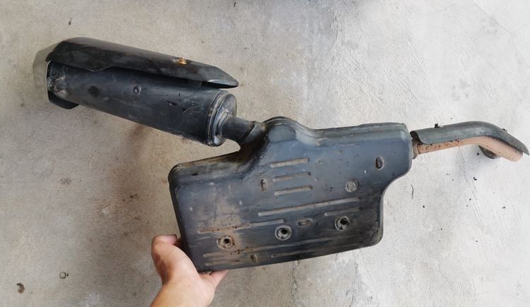 คอท่อเก่า​ คอท่อแต่งอคา MSX​ Sf รูปที่ 3