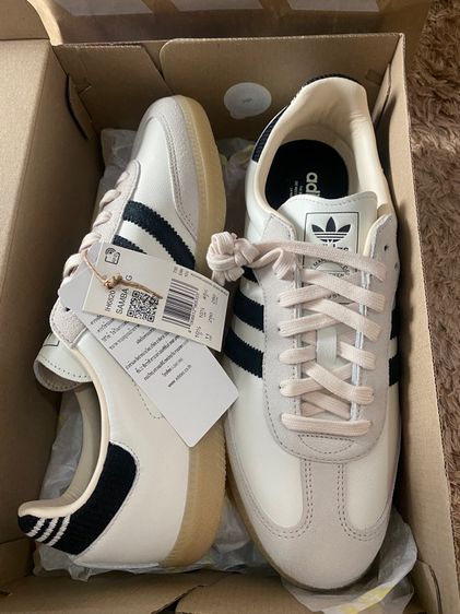 ขาว ผ้าใบ รองเท้าผ้าใบ UK 10.5 | EU 45 1/3 | US 11 รองเท้าผู้ชาย Adidas SAMBA แท้มือ1