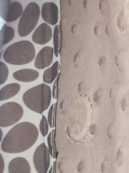 กระเป๋าคลัทช์วินเทจ แบรนด์ Tre Vero กระเป๋าหนังนกกระจอกเทศแท้  รูปที่ 4