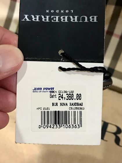 ต่อรองได้ Burberry ของแท้ มือสอง สภาพดีมาก รูปที่ 17