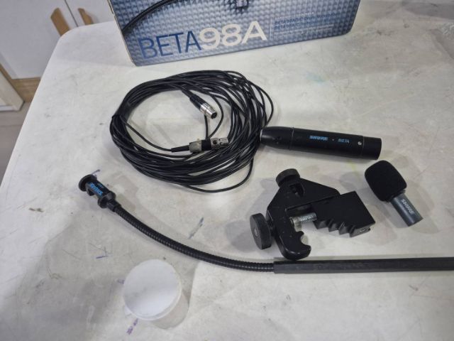 SHURE  BETA 98A  อุปกรณ์ครบ ของแท้  ใช้งานได้ปกติ  
ขาย ตัวละ  6000 บาท รูปที่ 5