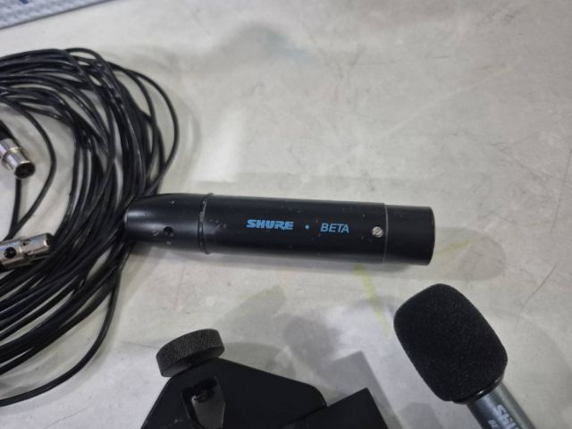 SHURE  BETA 98A  อุปกรณ์ครบ ของแท้  ใช้งานได้ปกติ  
ขาย ตัวละ  6000 บาท รูปที่ 3
