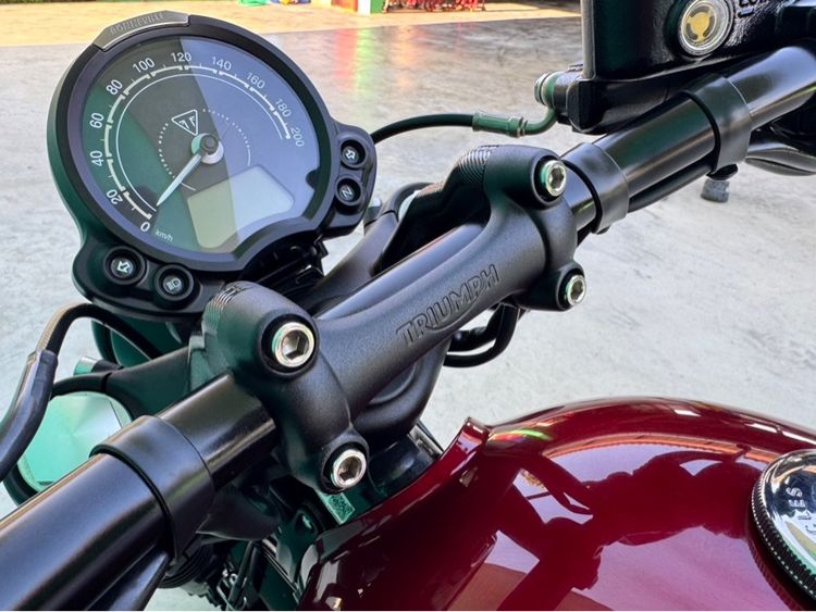 Triumph bobber black สีแดง ปี2021 รูปที่ 14