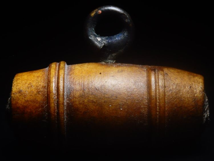 ตะโพนหลวงพ่อพัก วัดโบสถ์ ผิวเก่าๆ สภาพตามรูป แบ่งบูชา 800ครับ รูปที่ 2