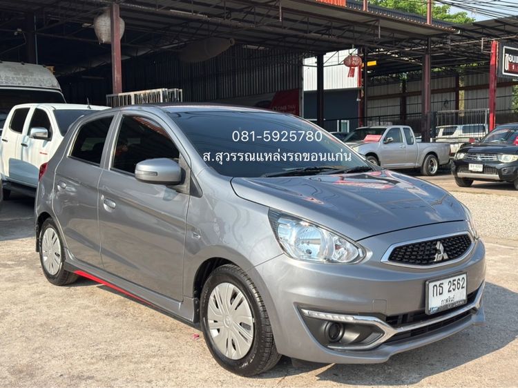 Mitsubishi Mirage 2019 1.2 GL เบนซิน ไม่ติดแก๊ส เกียร์อัตโนมัติ เทา รูปที่ 3