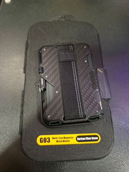 ขายคู่เคส s26 ultra aulumu aramid fiber case กับ aulumu g03 Magnatic Multi-Functional Metal Card Case รูปที่ 11