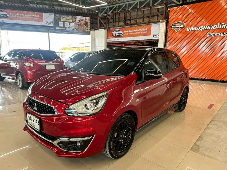 รถ Mitsubishi Mirage 1.2 GLS Limited สี แดง