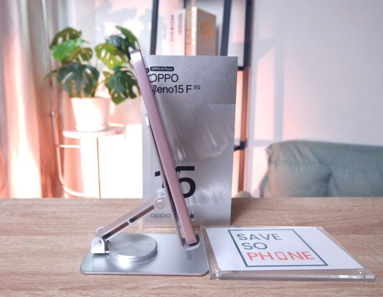 OPPO Reno 15 F 8+256GB สี Pink เครื่องสวย ราคาเพียง 9,990.- มีประกันร้าน 60 วัน รูปที่ 3