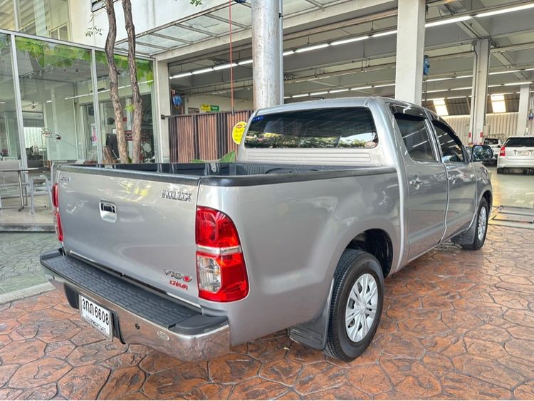 Toyota Hilux Vigo Champ 2014 Double Cab 2.5 J Pickup ดีเซล เกียร์ธรรมดา เทา รูปที่ 3