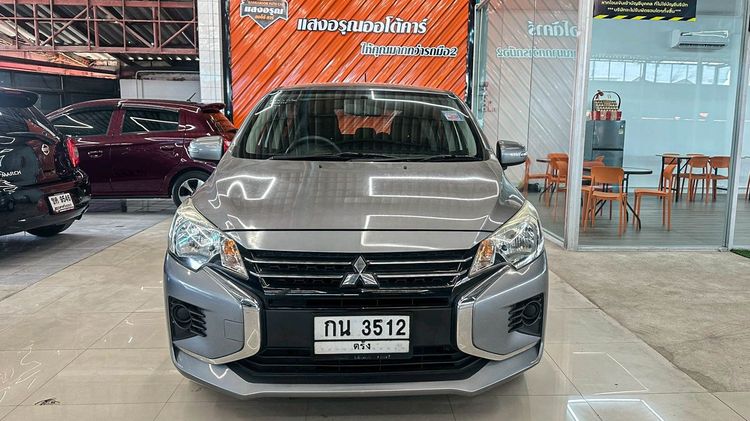 Mitsubishi Mirage 2019 1.2 GLX Sedan เบนซิน ไม่ติดแก๊ส เกียร์อัตโนมัติ เทา รูปที่ 2
