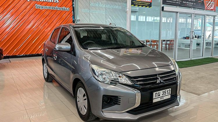 Mitsubishi Mirage 2019 1.2 GLX Sedan เบนซิน ไม่ติดแก๊ส เกียร์อัตโนมัติ เทา รูปที่ 3