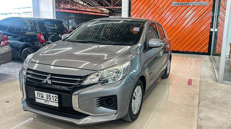 รถ Mitsubishi Mirage 1.2 GLX สี เทา