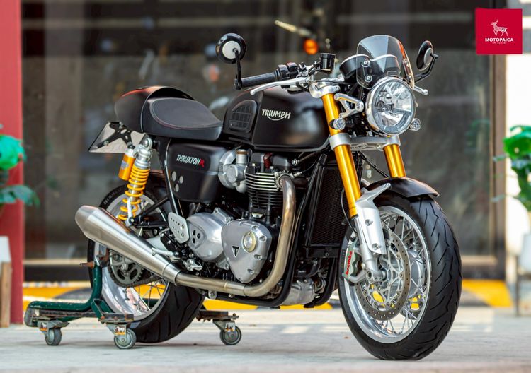 Triumph Thruxton R1200 All Black ปี2017 วิ่ง14,000Km สภาพใหม่มาก