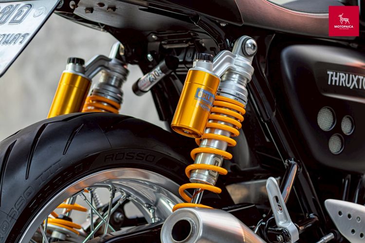 Triumph Thruxton R1200 All Black ปี2017 วิ่ง14,000Km สภาพใหม่มาก รูปที่ 7