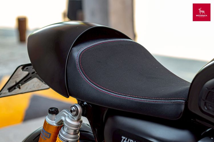 Triumph Thruxton R1200 All Black ปี2017 วิ่ง14,000Km สภาพใหม่มาก รูปที่ 14