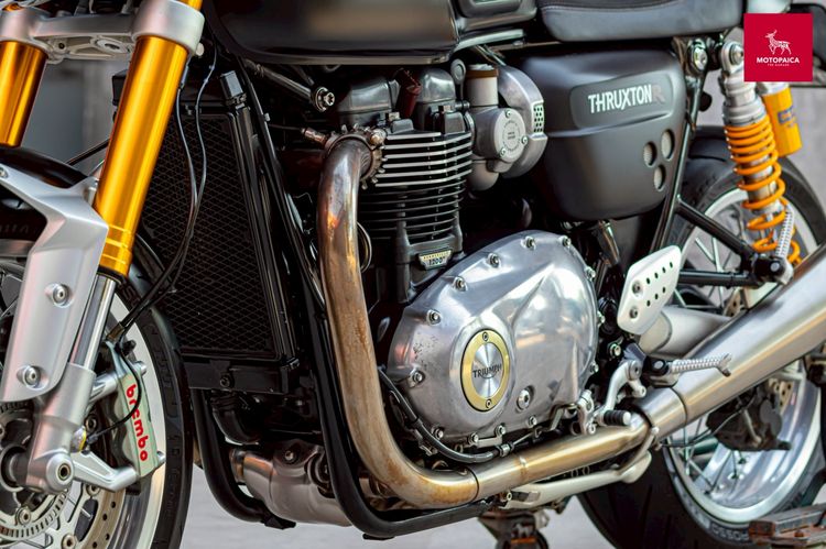 Triumph Thruxton R1200 All Black ปี2017 วิ่ง14,000Km สภาพใหม่มาก รูปที่ 10