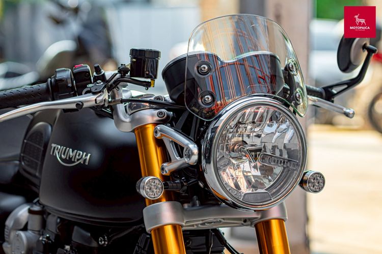 Triumph Thruxton R1200 All Black ปี2017 วิ่ง14,000Km สภาพใหม่มาก รูปที่ 12
