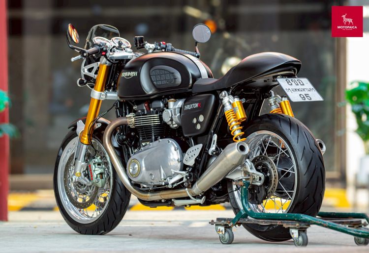 Triumph Thruxton R1200 All Black ปี2017 วิ่ง14,000Km สภาพใหม่มาก รูปที่ 4