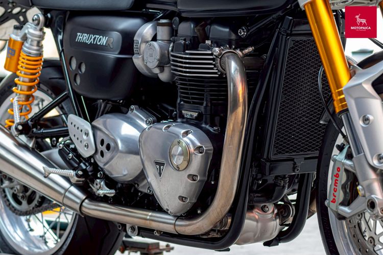 Triumph Thruxton R1200 All Black ปี2017 วิ่ง14,000Km สภาพใหม่มาก รูปที่ 9