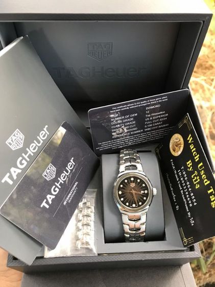 TAG Heuer New Link Diamond  Black Rose Gold Dail WBC131F(32mm.)🇨🇭🇨🇭
 รูปที่ 10