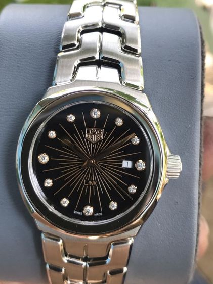 TAG Heuer New Link Diamond  Black Rose Gold Dail WBC131F(32mm.)🇨🇭🇨🇭
 รูปที่ 3