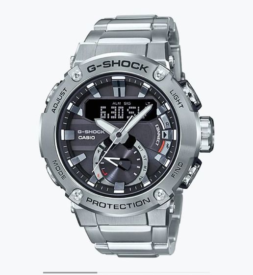 เงิน  G-SHOCK รุ่น GST-B200-1A