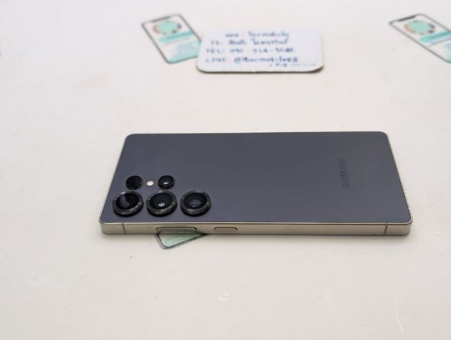 ขาย เทิร์น Samsung Galaxy S25 Ultra 256 Black ศูนย์ไทย สภาพสวย มีตัวเครื่องอย่างเดียว ไม่มีอุปกรณ์อื่น ถูกๆ เพียง 23,990 บาท ครับ รูปที่ 2