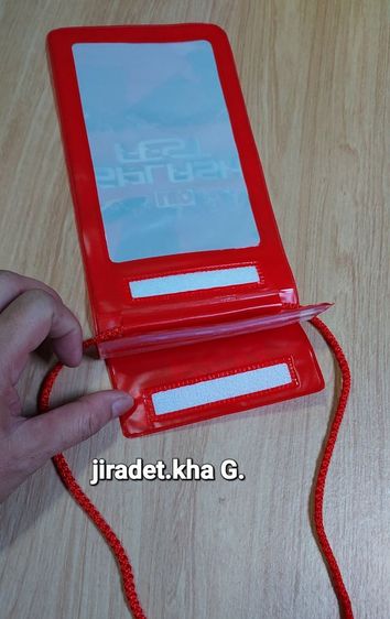 กระเป๋าห้อยคอLEO สำหรับใส่โทรศัพท์  สินค้ามีเพียงใยเเดียว ปกป้องโทรศัพท์จากน้ำได้ดี  รูปที่ 3