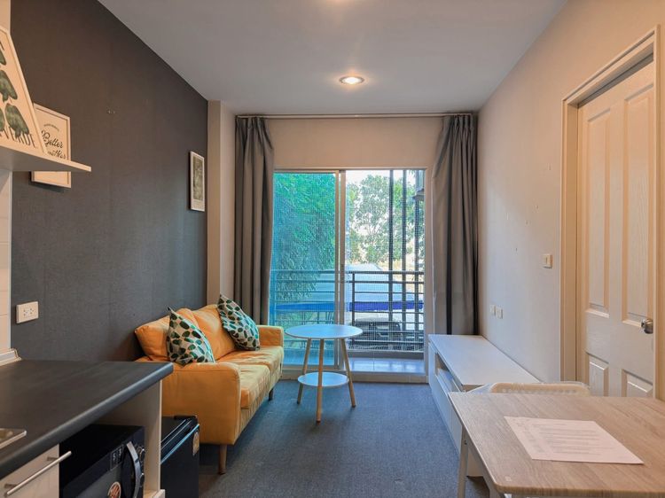 ขายคอนโดพร้อมผู้เช่า Interpark ปลวกแดง–บ่อวิน (โครงการคอนโดโครตัน ระยอง) ใจกลางนิคม Eastern Seaboard ตกแต่งครบ+เตียง 6 ฟุต