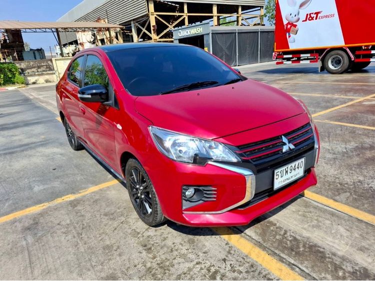 รถ Mitsubishi Attrage 1.2 GLX สี แดง