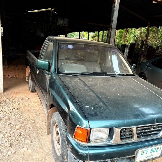 Isuzu TFR ปี 91-97 1993 2.5 Space Cab Pickup ดีเซล ไม่ติดแก๊ส เกียร์ธรรมดา เขียว รูปที่ 2