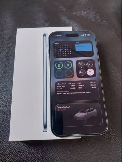 iPhone air 256 สีฟ้าอ่อน ไร้รอย แบต100 ประกันยาว 2 ปี รูปที่ 6