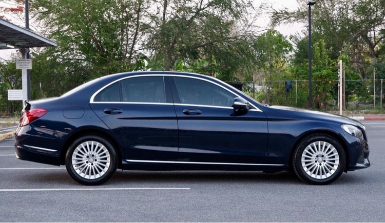 Mercedes-Benz C-Class 2014 C180 Sedan เบนซิน ไม่ติดแก๊ส เกียร์อัตโนมัติ น้ำเงิน รูปที่ 4