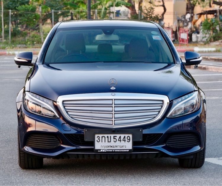 Mercedes-Benz C-Class 2014 C180 Sedan เบนซิน ไม่ติดแก๊ส เกียร์อัตโนมัติ น้ำเงิน รูปที่ 2