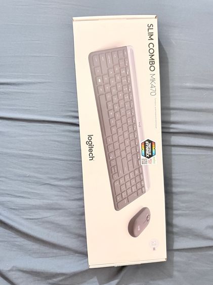 เม้าส์ และคีย์บอร์ด คีย์บอร์ดไร้สาย Logitech MK470