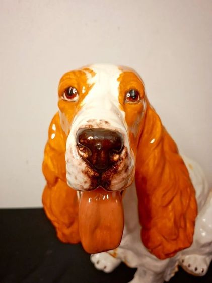 ตุ๊กตาสุนัข พอร์ซเลน สายพันธุ์ค็อกเกอร์ สแปเนียล (Cocker Spaniel) งานศิลปะชั้นเลิศนำเข้าจาก ประเทศอิตาลี ที่โดดเด่นด้วยการปั้นและลงสีสวยงาม รูปที่ 5