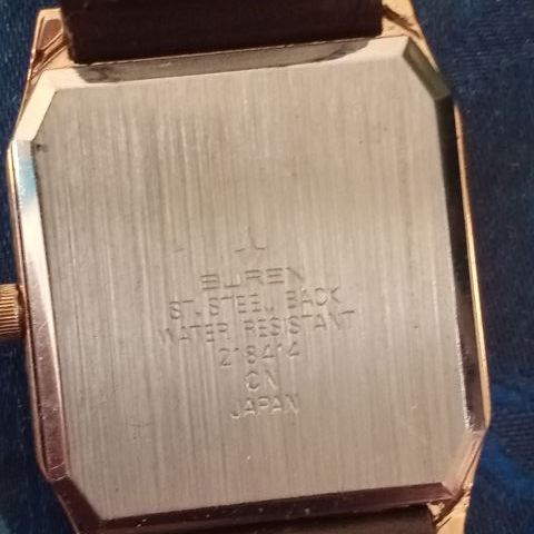 นาฬิกาวินเทจยุค1980 เรือนหุ้มทองแท้ จากต่างประเทศ) รูปที่ 4