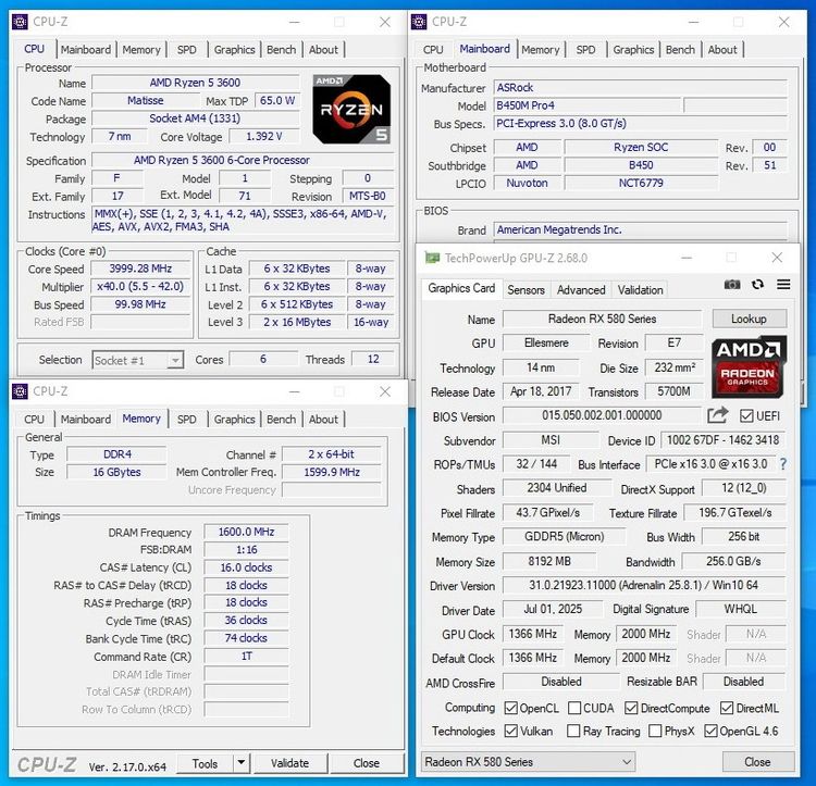 ❇️COMฯPCพร้อมใช้แรงๆ❇️SET RYZEN R5 3600❇️RAM 16G❇️RX 580❇️SSD 500G รูปที่ 10